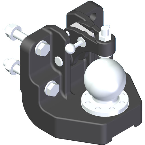 GS81004 Kugelkopfkupplung 80 mm für Land- und Forstwirtschaft 140 x 80 mm