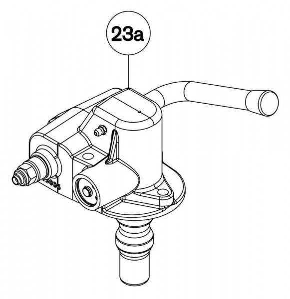 RG00313 Automatikeinheit Handhebel aufwärts